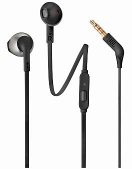JBL Auricolari in-ear JBL T205 con cavo nero